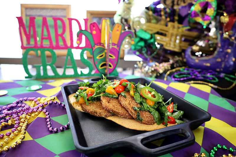 Mardi Gras Menu at MOTOR Bar and Restaurant