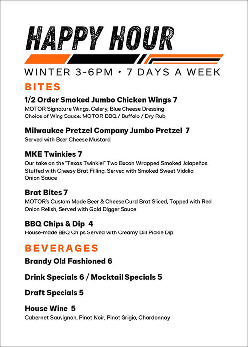 MOTOR Happy Hour 2026