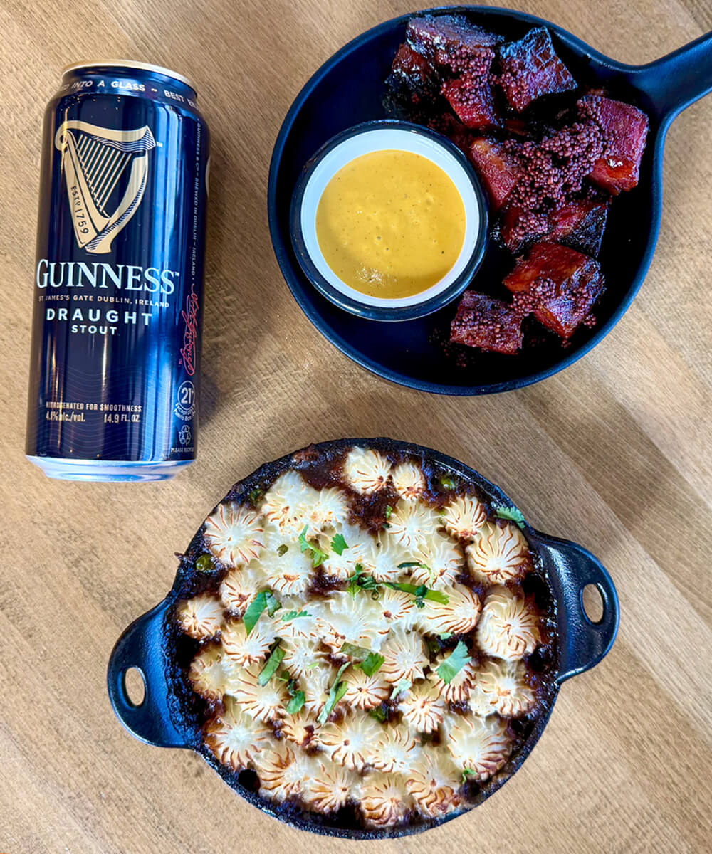 St. Patrick's menu, shepherd's pie - mobile version